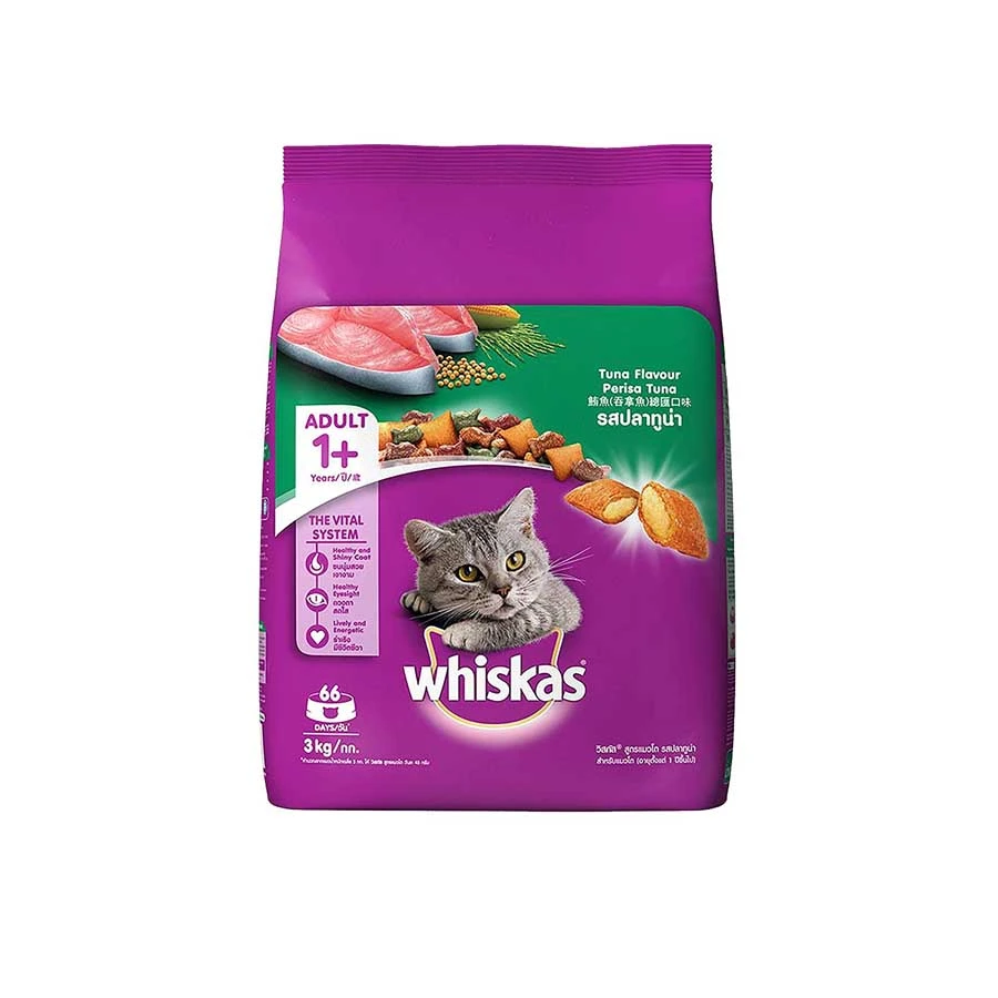 Whiskas Adult Cat Food Tuna 3kg price in Bangladesh | Authentic Product by Shundorjo
