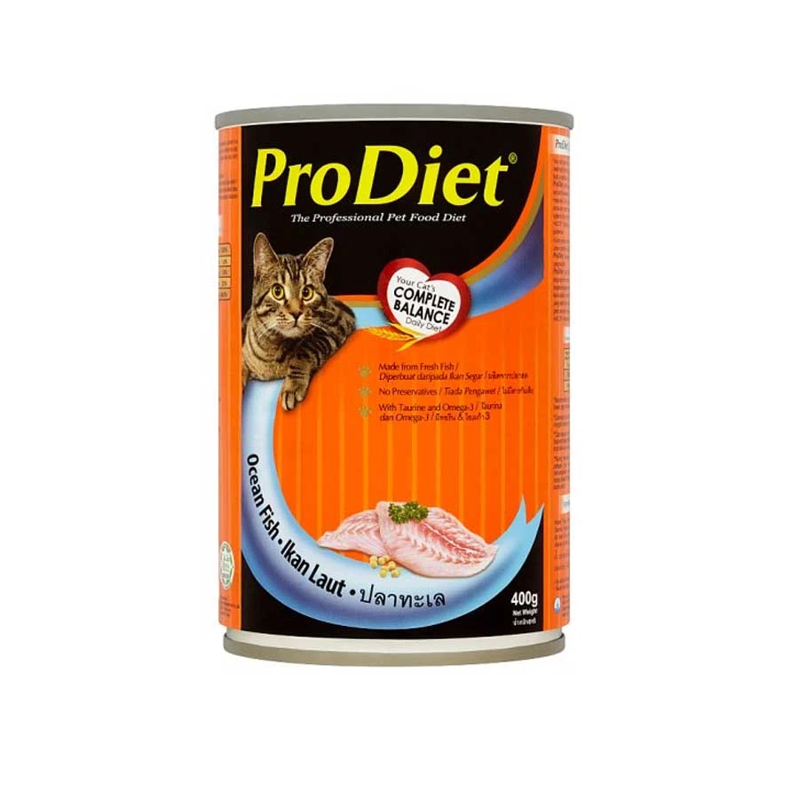 ProDiet Adult Cat Can Ocean Fish 400gm price in Bangladesh | Authentic Product by Shundorjo