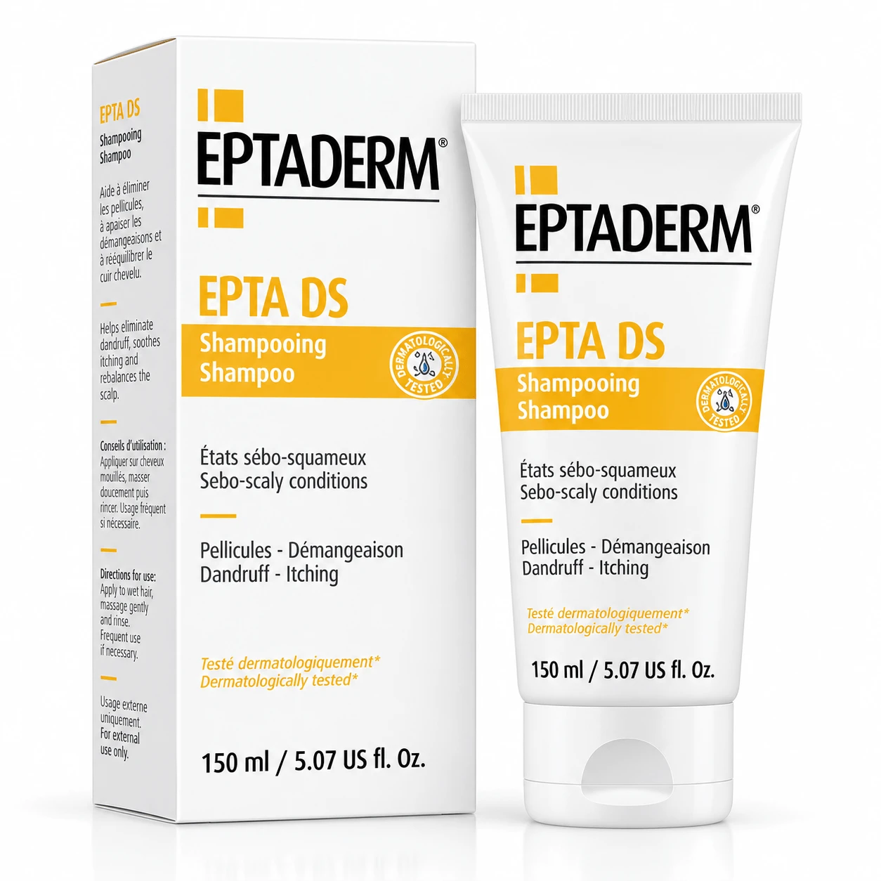 Epta Derma EPTA DS Shampoo 150ml – Anti-Dandruff & Scalp Care Shampoo price in Bangladesh | Authentic Product by Shundorjo