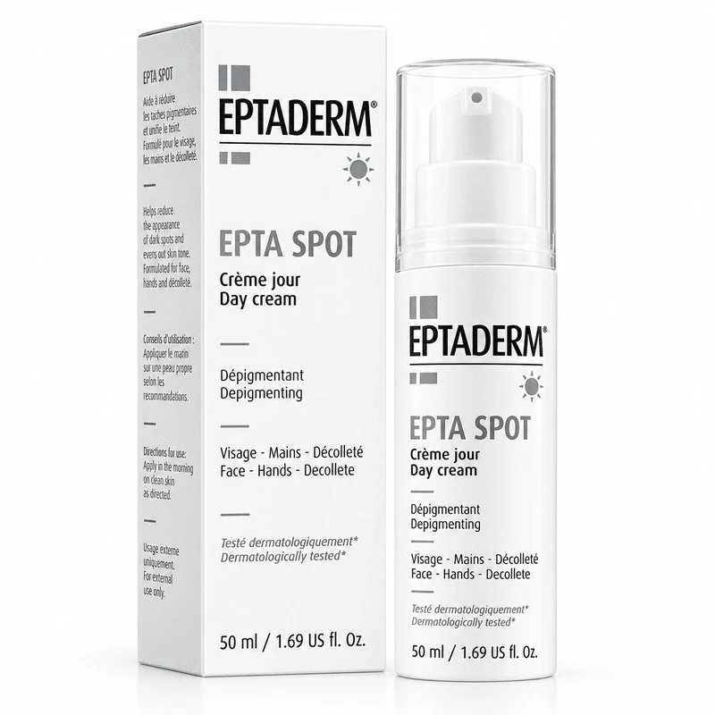 Eptaderm EPTA SPOT Day Cream 50ml – Depigmentation & Dark Spot Care price in Bangladesh | Authentic Product by Shundorjo