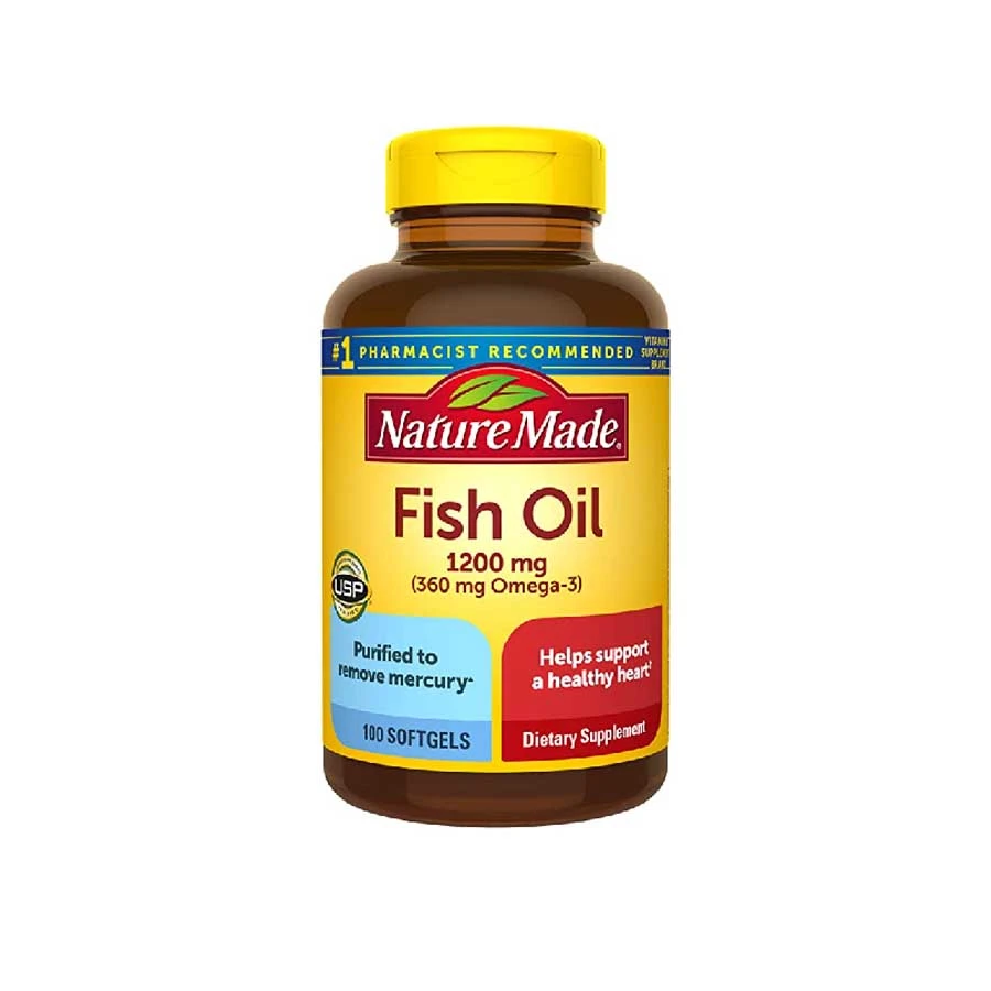 Nature Made Fish Oil Omega 3 1200mg 100 Softgels price in Bangladesh | Authentic Product by Shundorjo