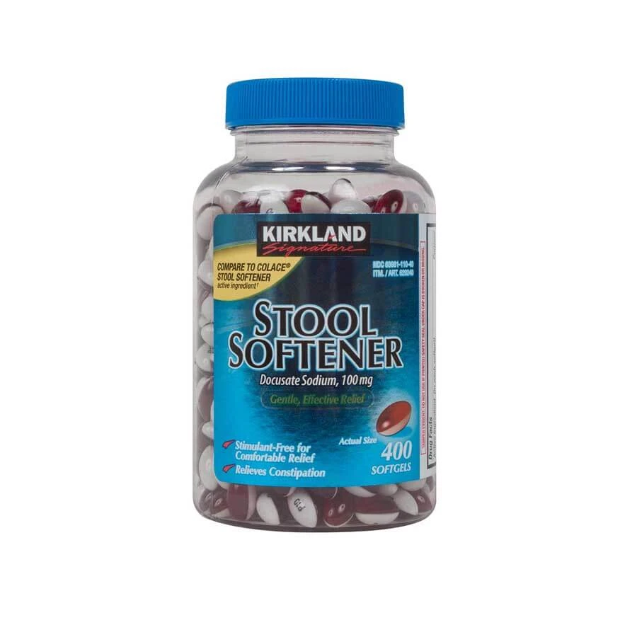 Kirkland Stool Softener 400 Softgel price in Bangladesh | Authentic Product by Shundorjo