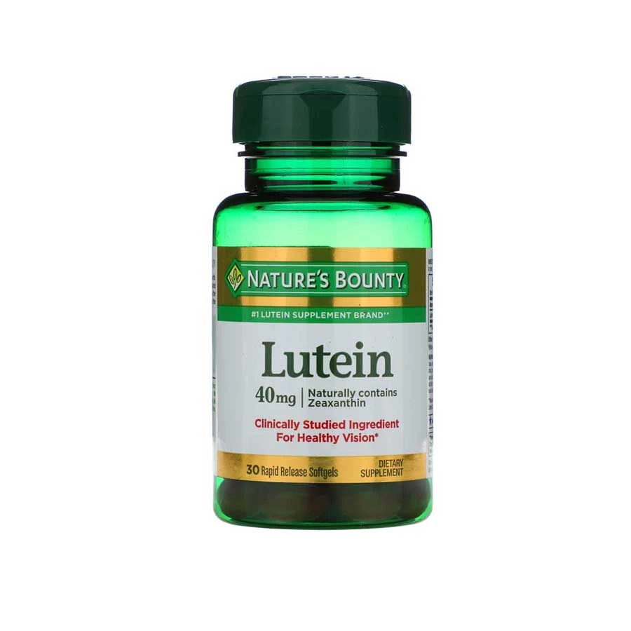 Nature's Bounty Lutein Supports Eye Health 40mg 30 Softgels price in Bangladesh | Authentic Product by Shundorjo