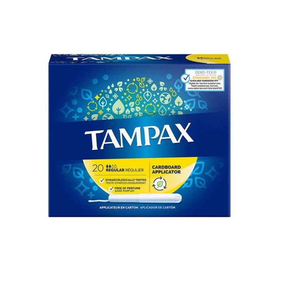 Tampax Cardboard Regular 20pcs price in Bangladesh | Authentic Product by Shundorjo