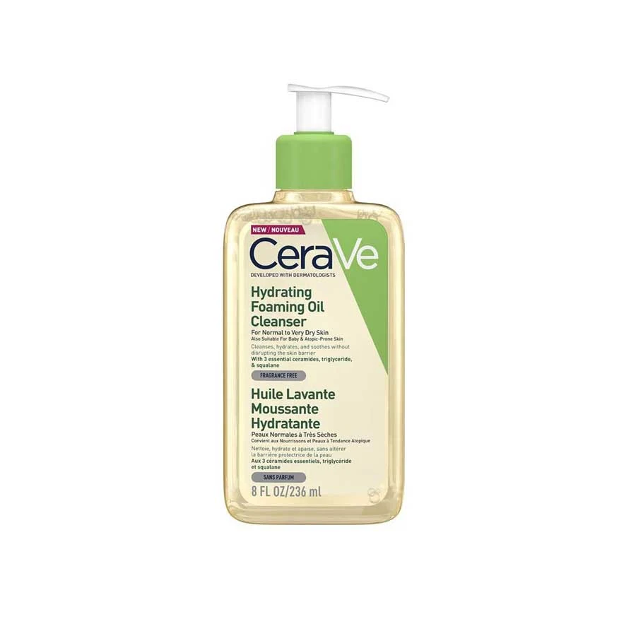 CeraVe Hydrating Foaming Oil Cleanser 236ml price in Bangladesh | Authentic Product by Shundorjo