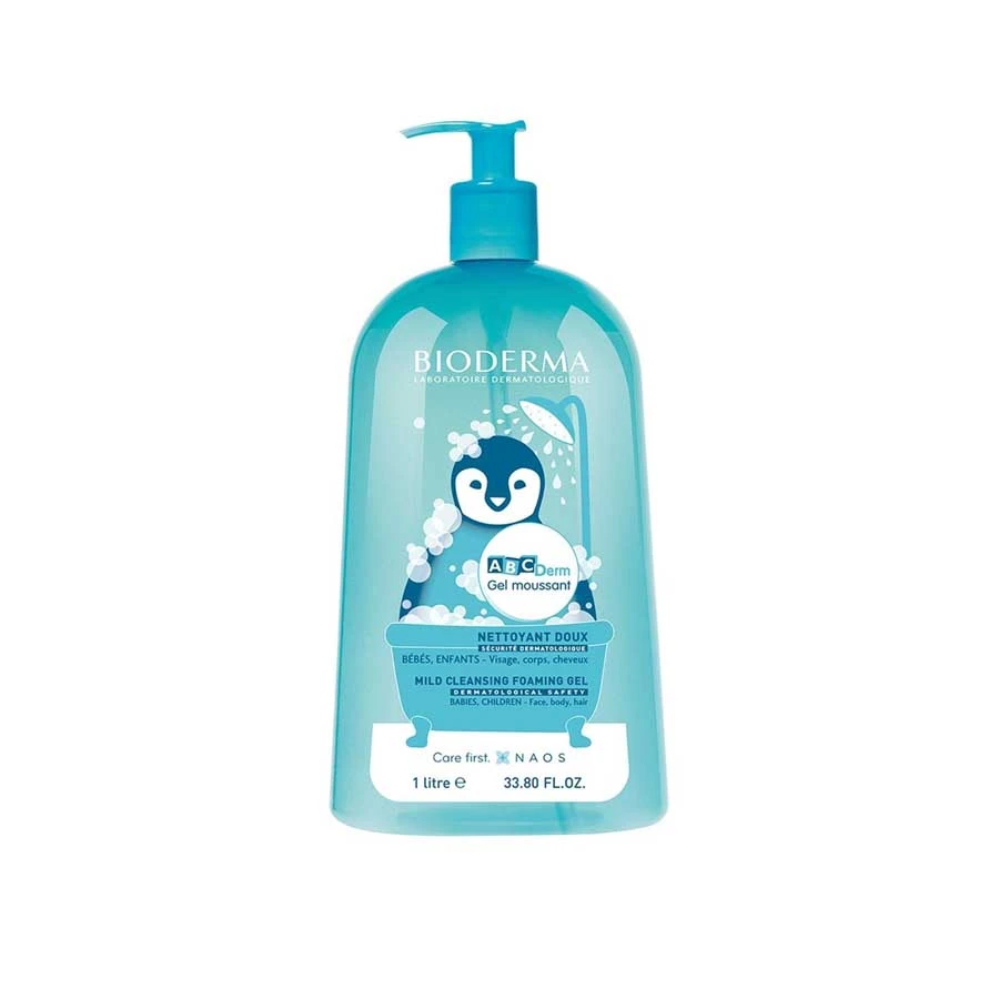 Bioderma ABCDerm Gel Moussant Mild Cleansing Foaming Gel 1000ml price in Bangladesh | Authentic Product by Shundorjo