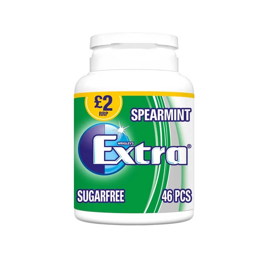 Extra Spearmint Sugar Free Chewing Gum Bottle 46's price in Bangladesh | Authentic Product by Shundorjo