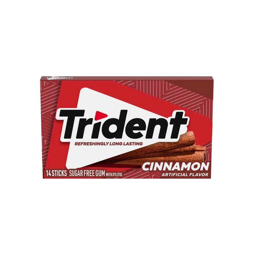 Trident Cinnamon Sugar Free Gum 14 Sticks price in Bangladesh | Buy original Foreign