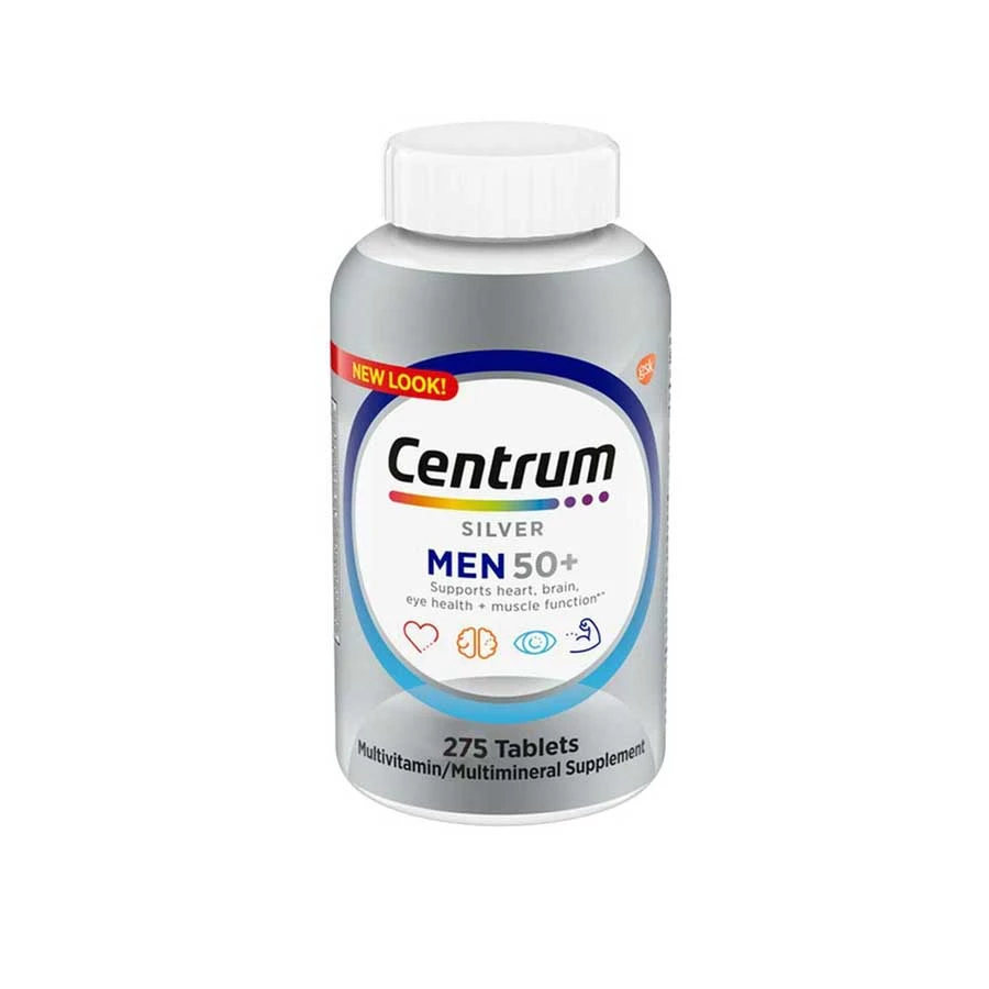Centrum Silver 50+ for Men Multivitamin Multimineral 275 Tablets price in Bangladesh | Authentic Product by Shundorjo