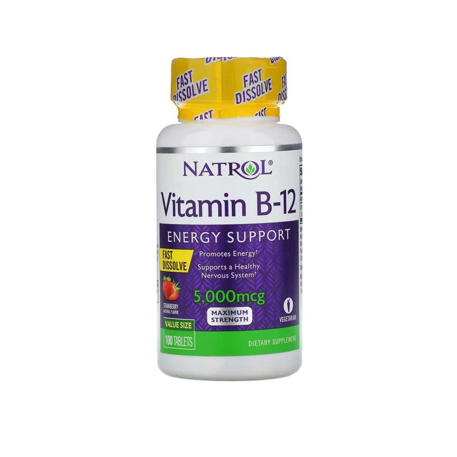 Natrol Vitamin B12 Fast Dissolve 5000mcg 100 Tablets price in Bangladesh | Authentic Product by Shundorjo