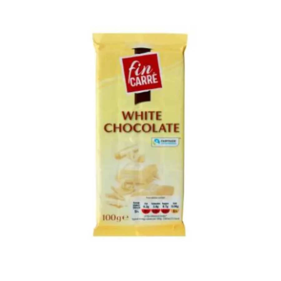 Lidl Fin Carre White Chocolate Bar 100gm price in Bangladesh | Buy original Foreign