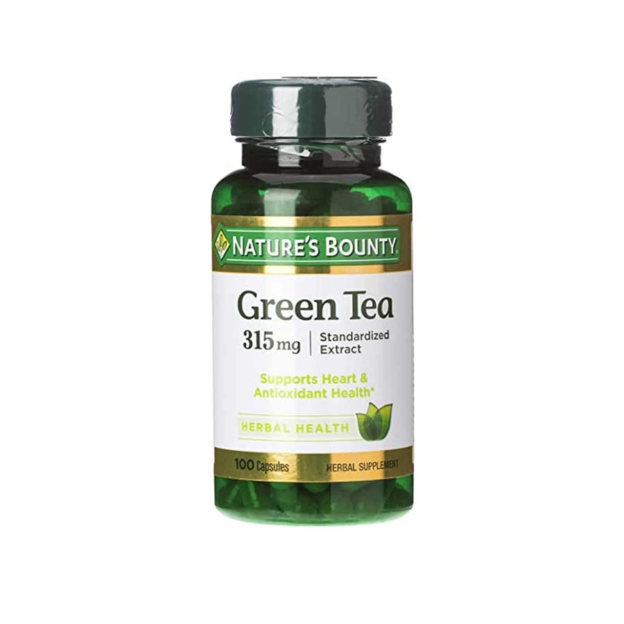 Nature's Bounty Green Tea 315mg Antioxidant Health 100 Capsules price in Bangladesh | Authentic Product by Shundorjo