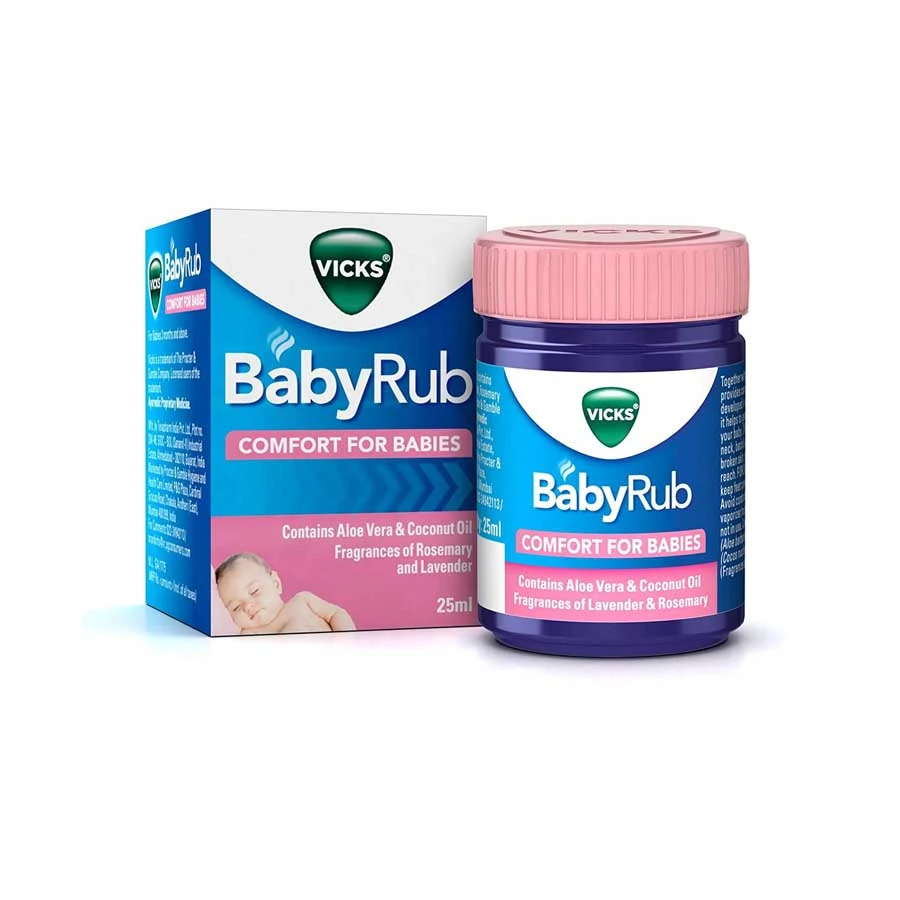 Vicks BabyRub Soothing Ointment 25ml price in Bangladesh | Authentic Product by Shundorjo