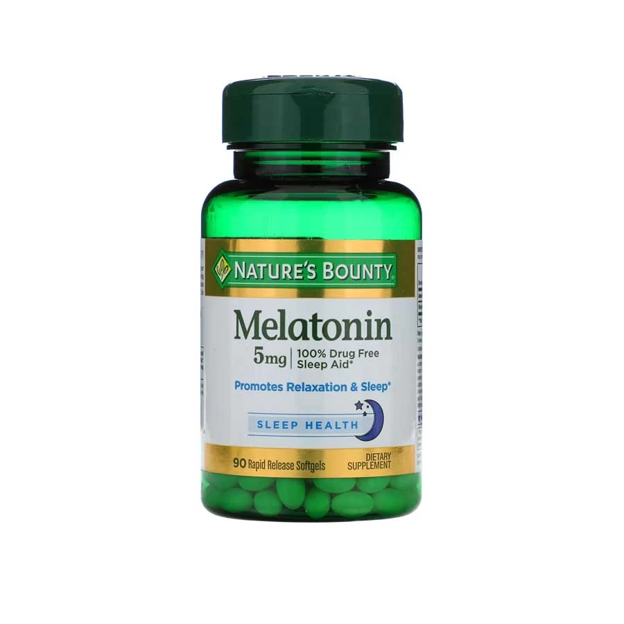 Nature's Bounty Melatonin 5mg 90 Rapid Release Softgels price in Bangladesh | Authentic Product by Shundorjo