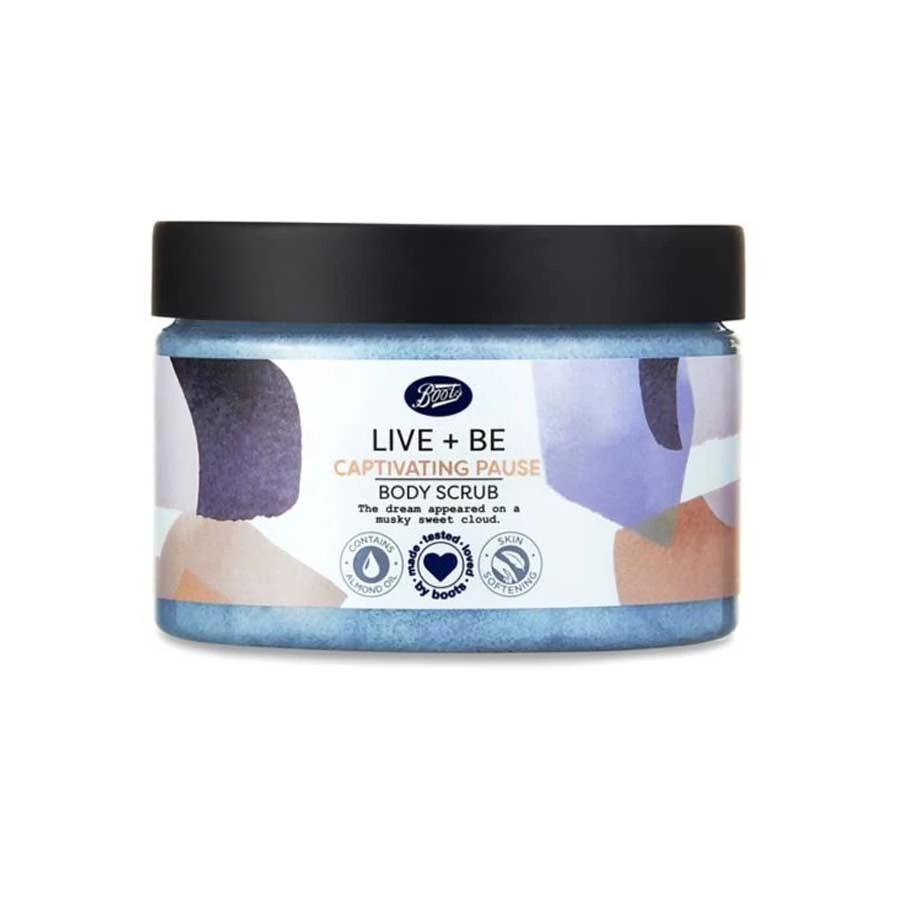 Boots Live Be Captivating Pause Body Scrub 300ml price in Bangladesh | Authentic Product by Shundorjo