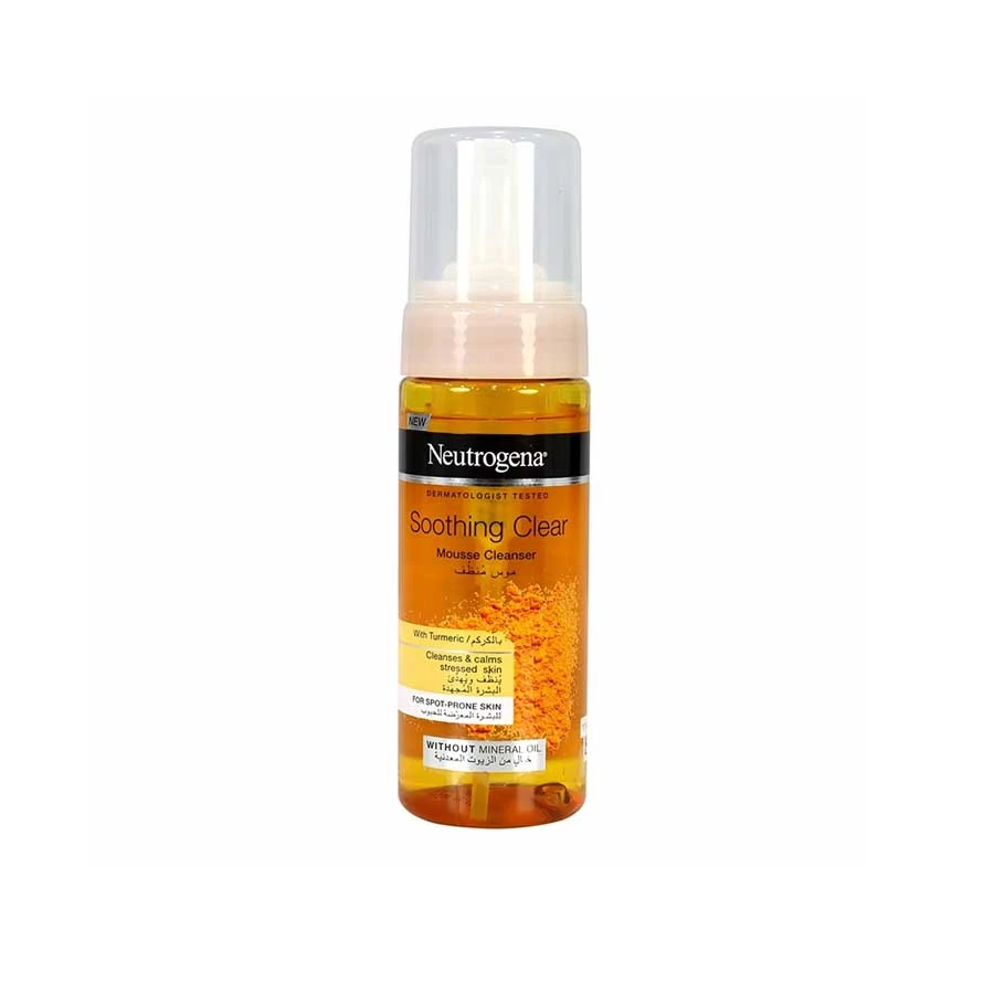 Neutrogena Clear and Soothe Mousse Cleanser 150ml price in Bangladesh | Authentic Product by Shundorjo