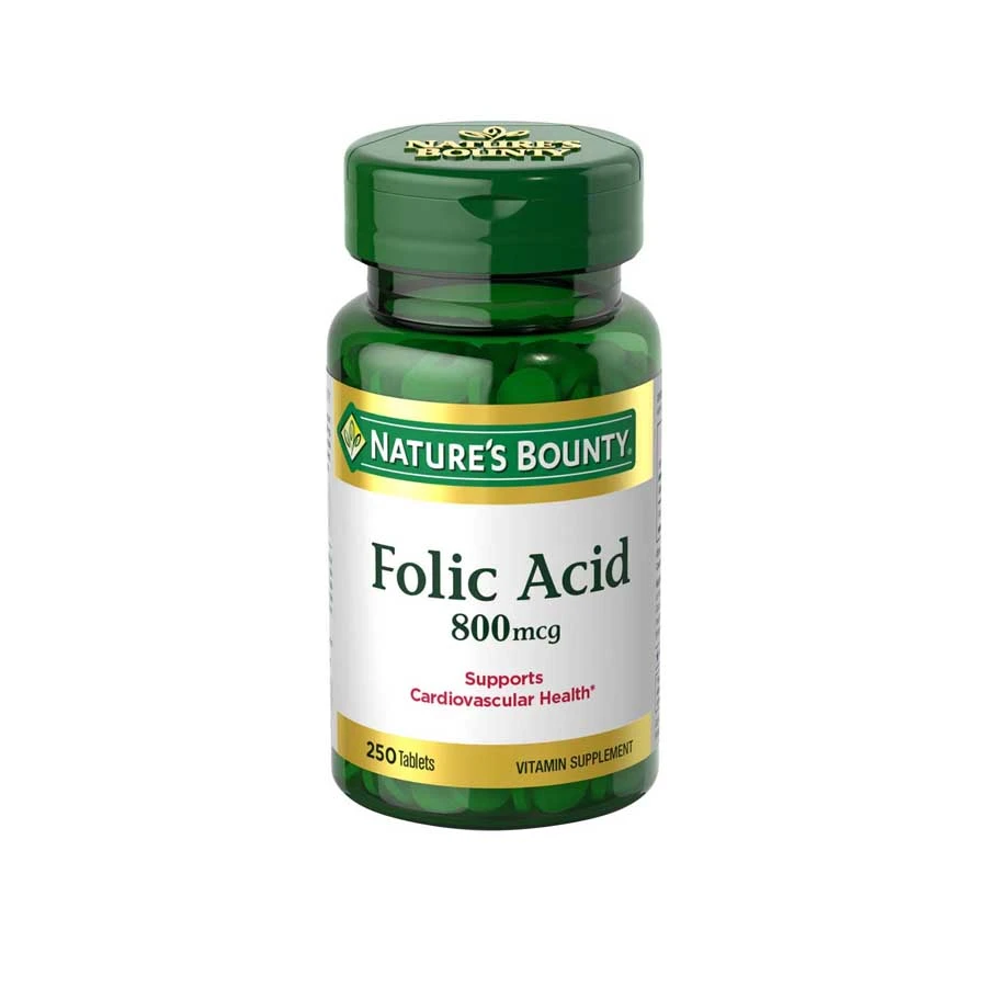 Nature's Bounty Folic Acid 800mcg 250 Tablets price in Bangladesh | Authentic Product by Shundorjo