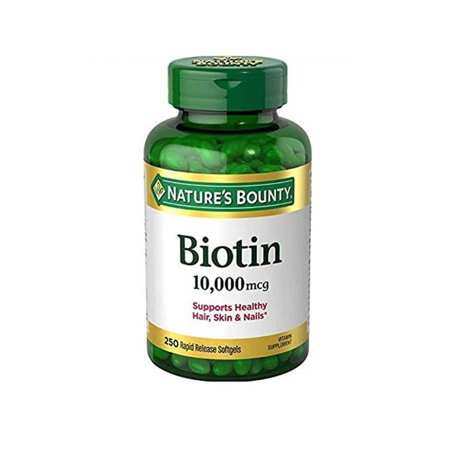 Nature’s Bounty Biotin 10000mcg 250 Softgels price in Bangladesh | Authentic Product by Shundorjo