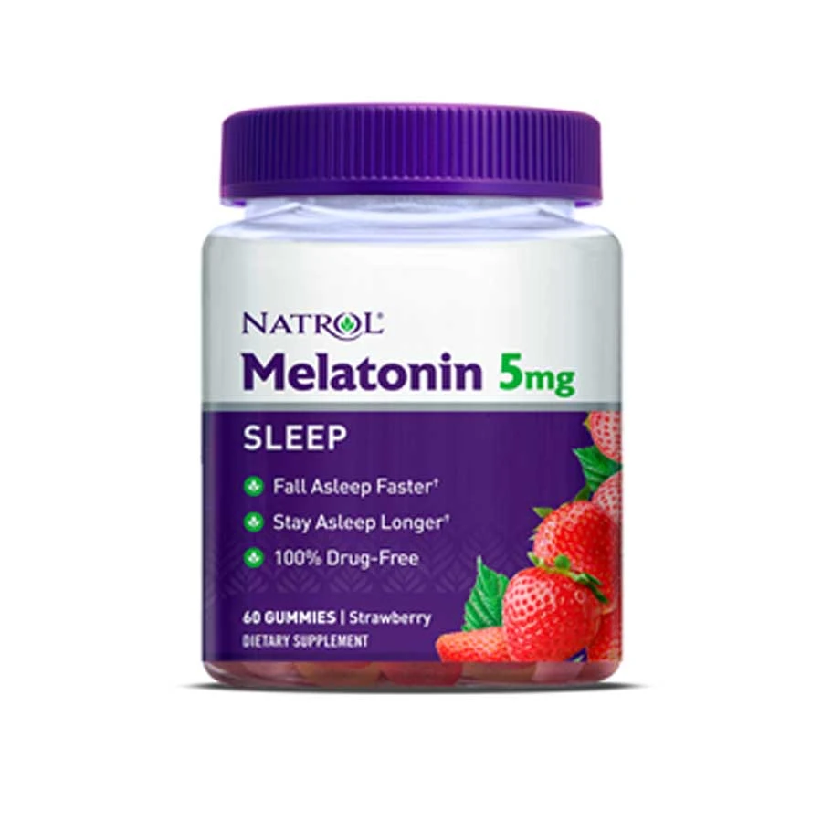 Natrol Melatonin Sleep Aid Strawberry 5mg 60 Gummies price in Bangladesh | Authentic Product by Shundorjo