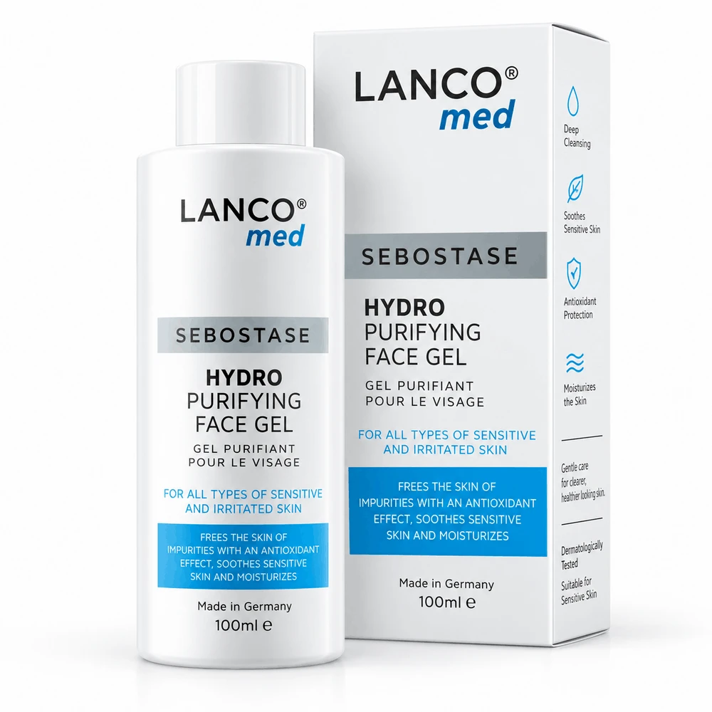 Lanco Med Sebostase Hydro Purifying Face Gel 100ml price in Bangladesh | Buy original Chromoteq Healthcore