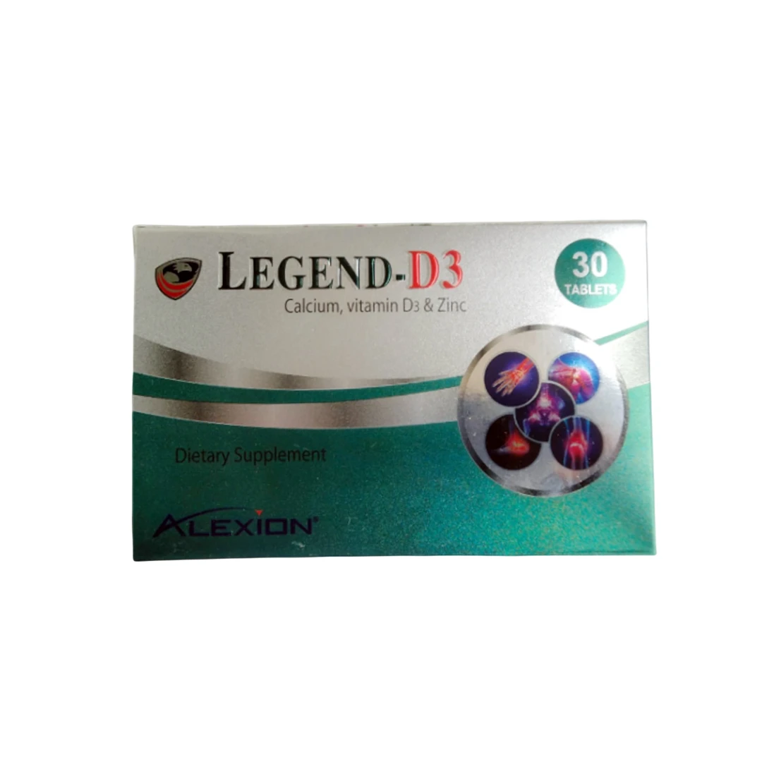 LEGEND D3 30 Tablets – Calcium, Vitamin D3 & Zinc Price in Bangladesh price in Bangladesh | Buy original Hyfac Hydrafac