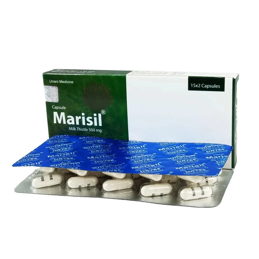 Marisil Capsule Milk Thistle 500mg 30pcs price in Bangladesh | Authentic Product by Shundorjo