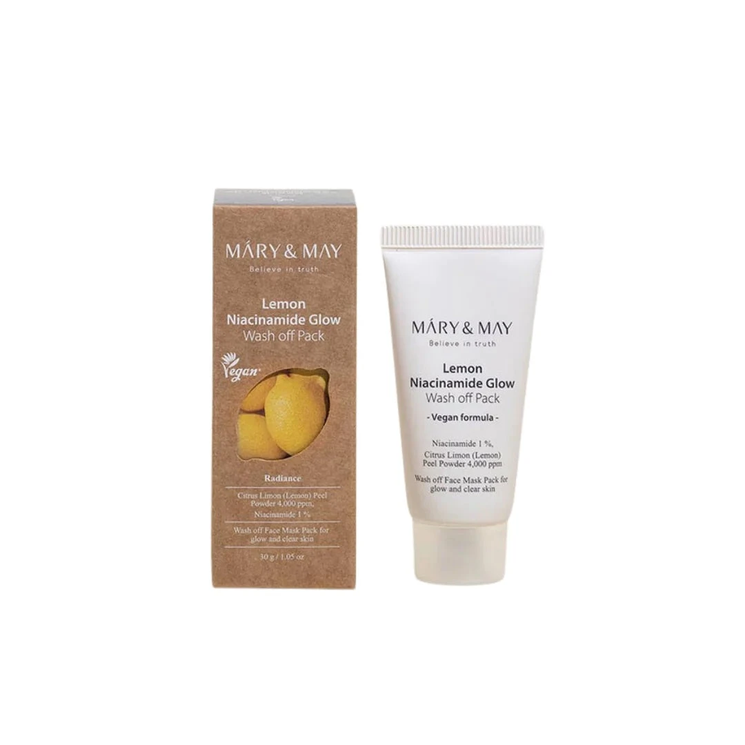 Mary & May Lemon Niacinamide Glow Wash Off Pack 30g price in Bangladesh | Buy original MARY & MAY