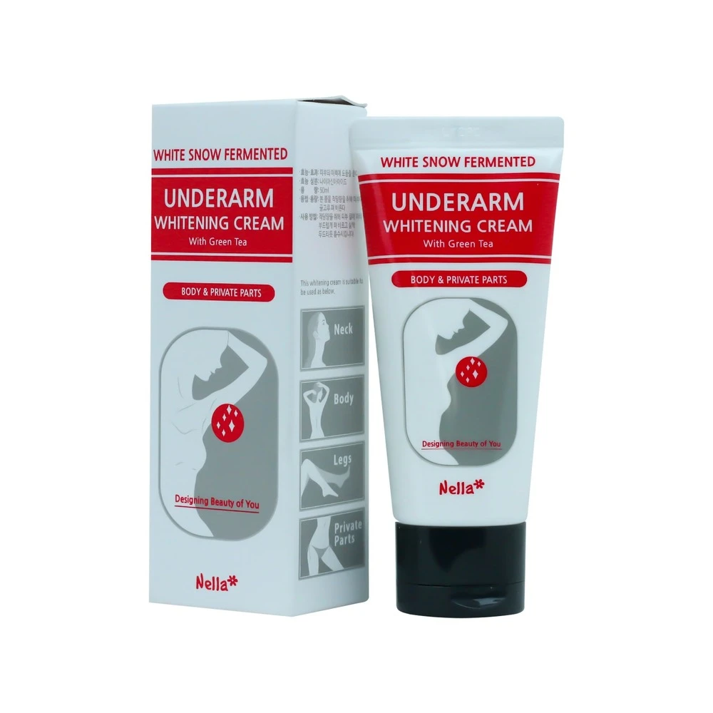 Nella White Snow Fermented Underarm Whitening Cream 50ml price in Bangladesh | Authentic Product by Shundorjo