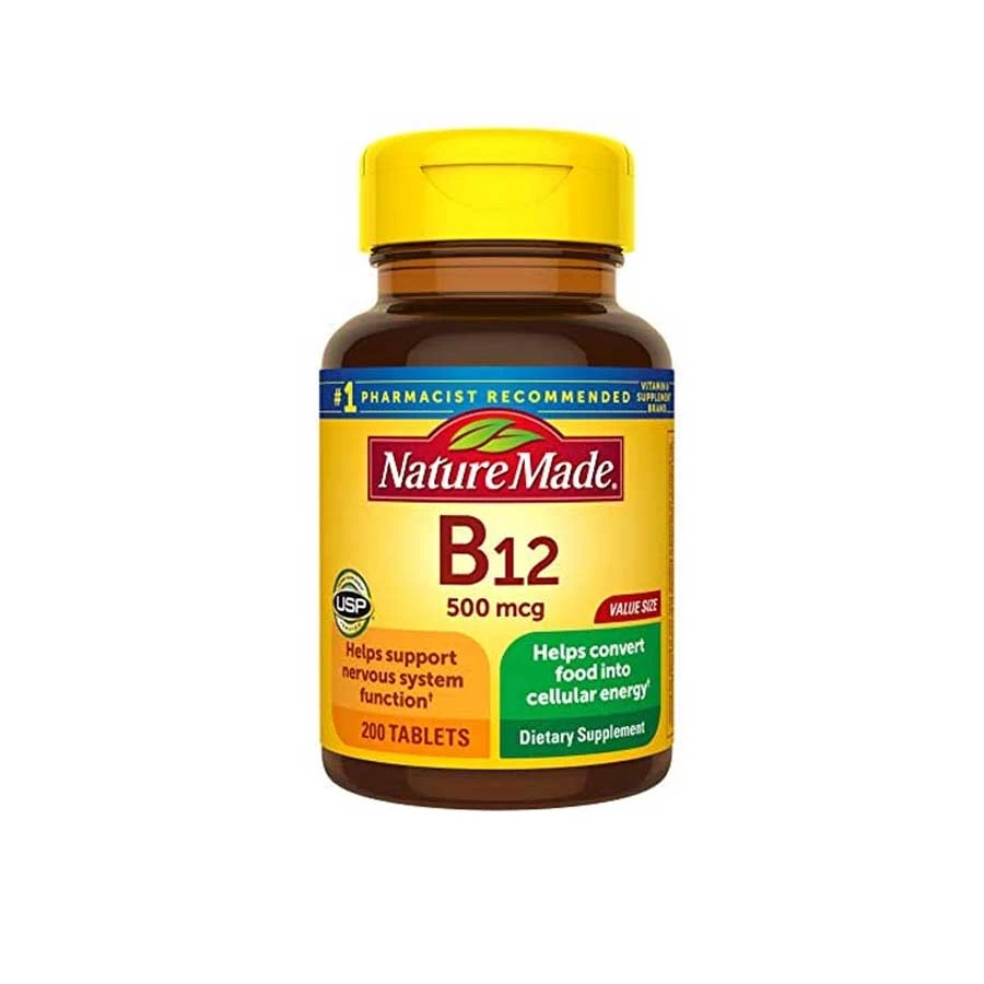 Nature Made Vitamin B12 500mcg 200 Tablets price in Bangladesh | Authentic Product by Shundorjo