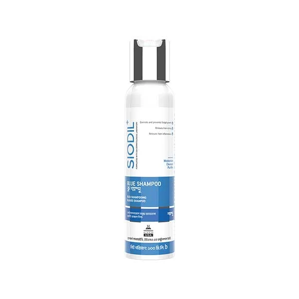 SIODIL Blue Shampoo Ketoconazole and Salicylic Acid 100ml price in Bangladesh | Authentic Product by Shundorjo