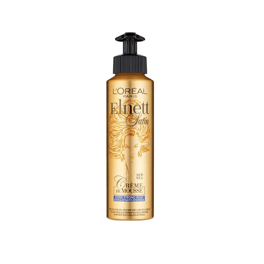 L'Oreal Paris Elnett Satin Strong Hold Volume Mousse 200ml price in Bangladesh | Authentic Product by Shundorjo