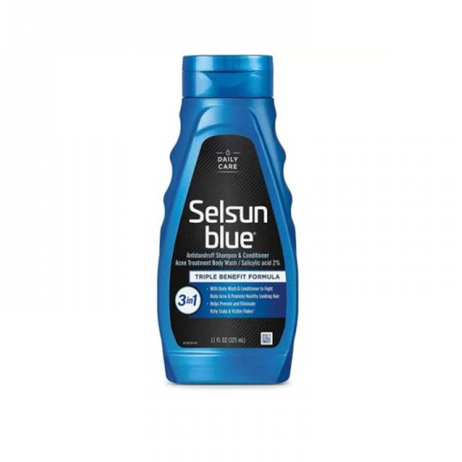 Selsun Blue 3 in 1 Shampoo Conditioner and Body Wash 325ml price in Bangladesh | Authentic Product by Shundorjo