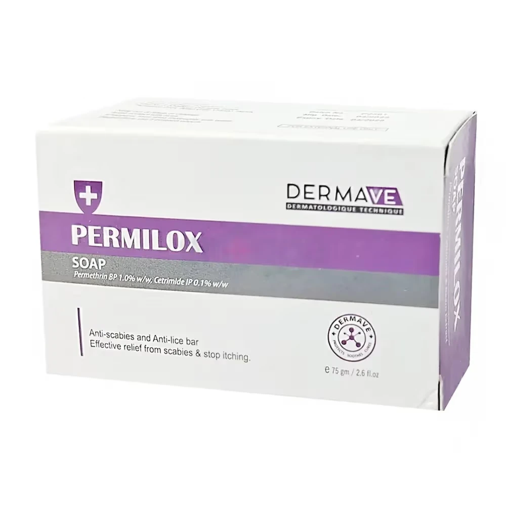 Permilox Soap – Permethrin 1% + Cetrimide 1% (75g) price in Bangladesh | Buy original RX Corporation