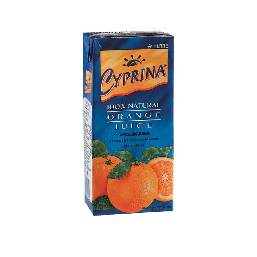 Cyprina Slim 100% Natural Orange Juice 1ltr price in Bangladesh | Authentic Product by Shundorjo