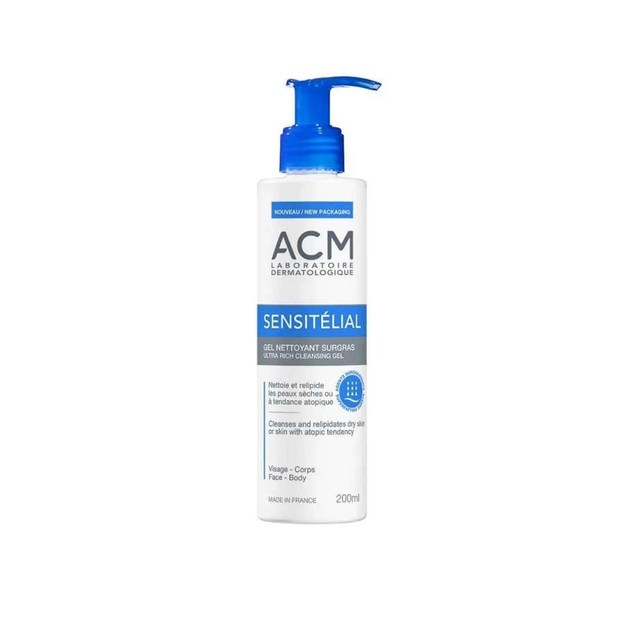 ACM Sensitelial Ultra Rich Cleansing Gel 200ml price in Bangladesh | Authentic Product by Shundorjo