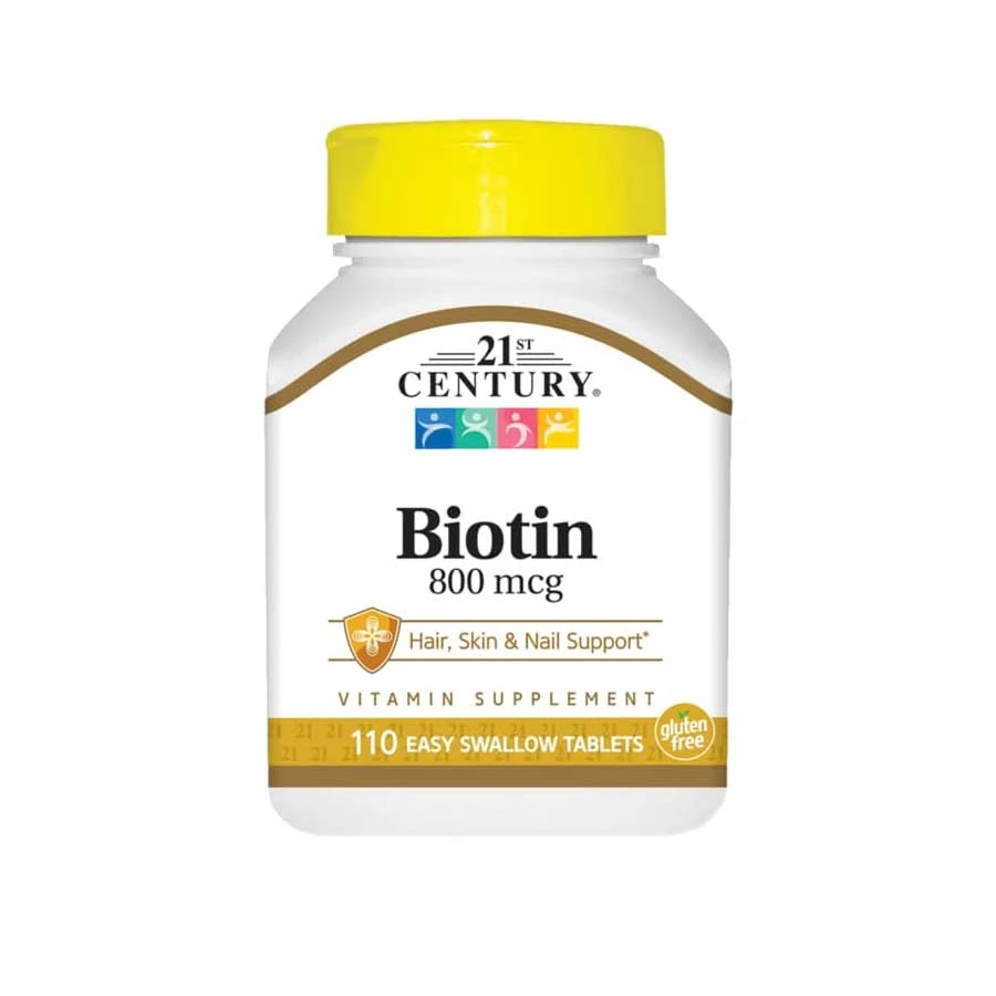 21st Century Maximum Strength Biotin 800mcg 110 Tablets price in Bangladesh | Authentic Product by Shundorjo