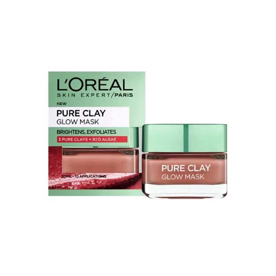 L'Oreal Paris 3 Pure Clays and Red Algae Glow Mask 50ml price in Bangladesh | Authentic Product by Shundorjo