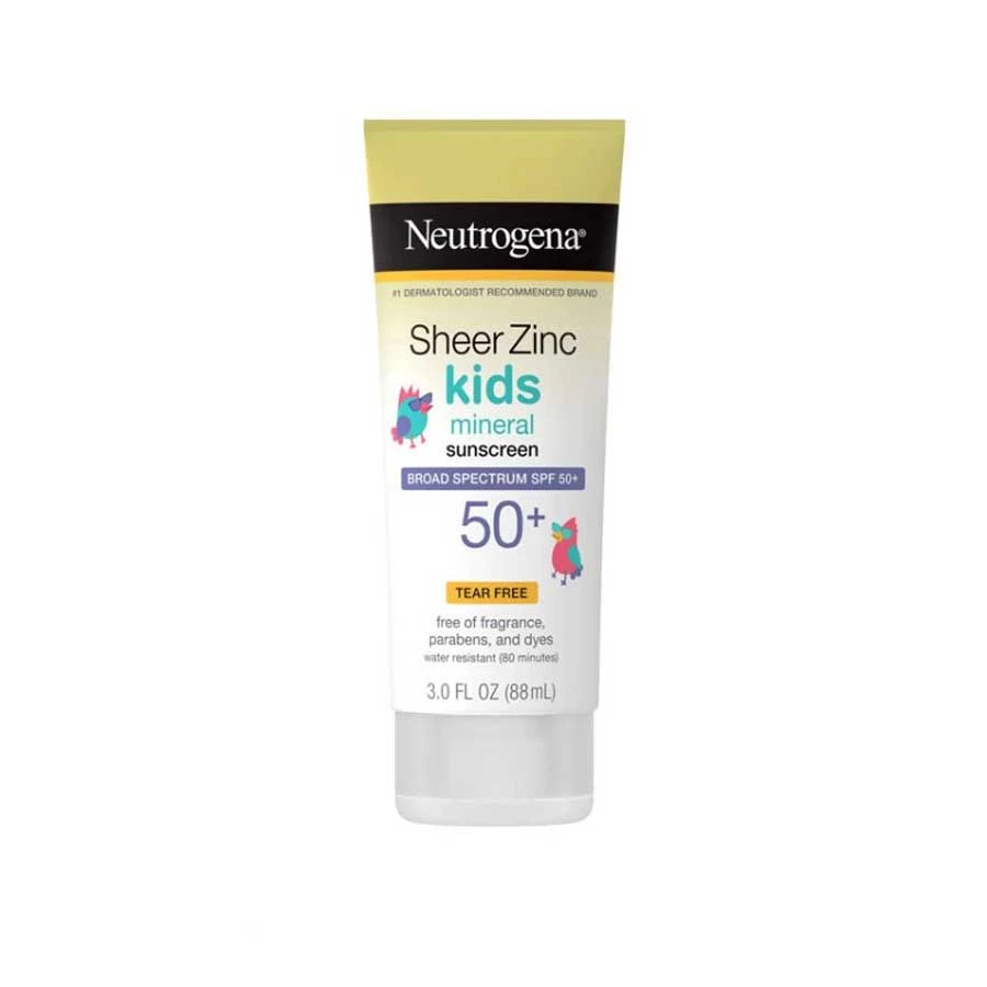 Neutrogena Sheer Zinc Kids Mineral Sunscreen 88ml price in Bangladesh | Authentic Product by Shundorjo