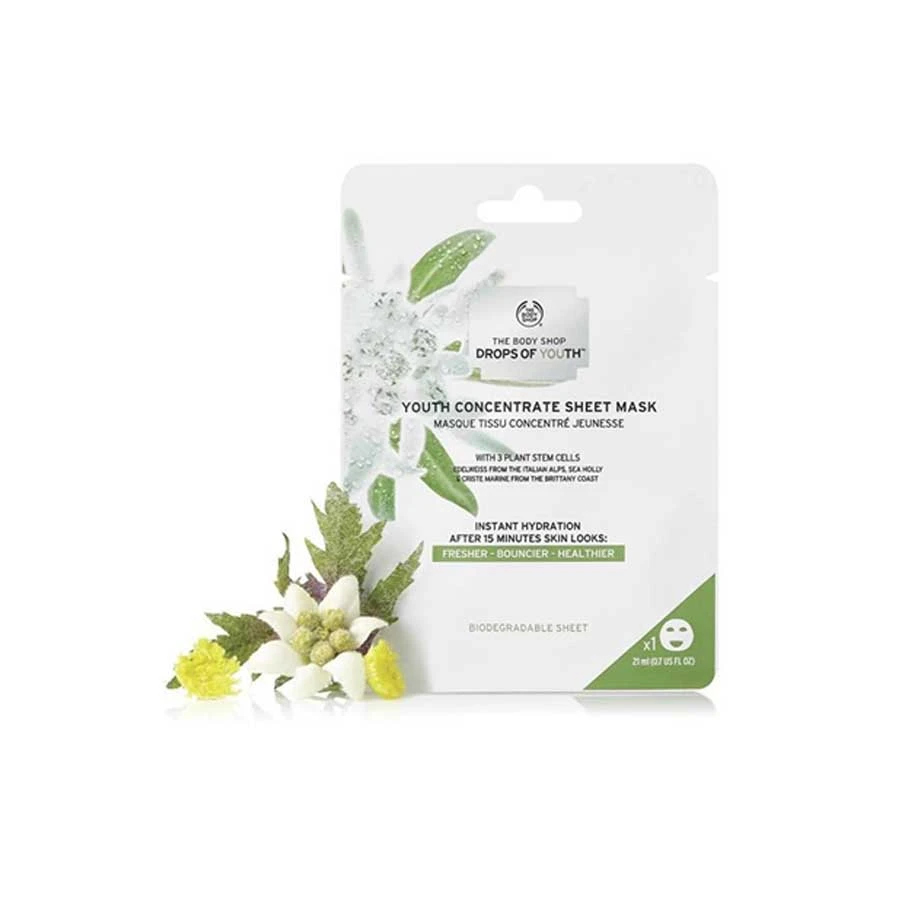 The Body Shop Drops Of Youth Sheet Mask 21ml price in Bangladesh | Authentic Product by Shundorjo