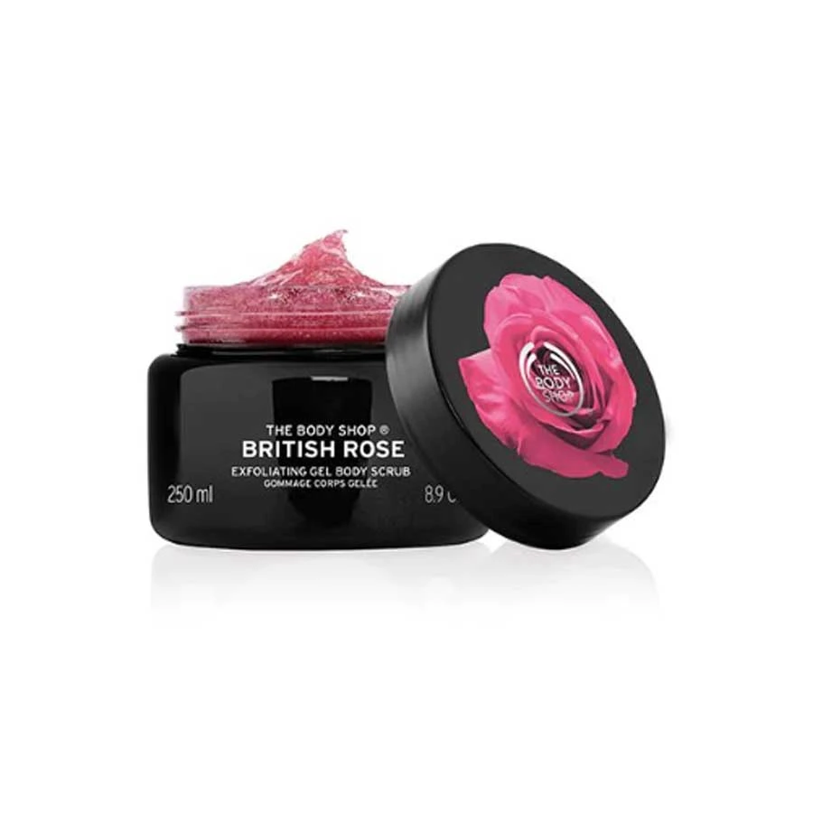 The Body Shop British Rose Exfoliating Gel Body Scrub 250ml price in Bangladesh | Authentic Product by Shundorjo