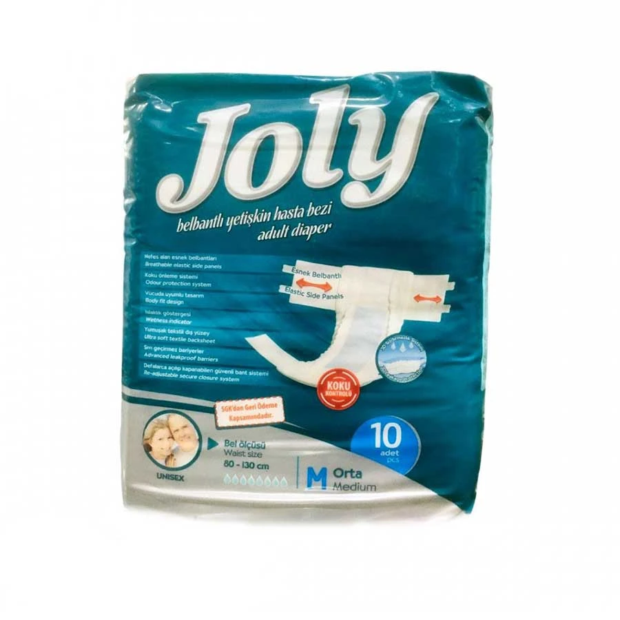 Joly Adult Diaper Belt Medium (80-130cm) 8Pcs price in Bangladesh | Authentic Product by Shundorjo
