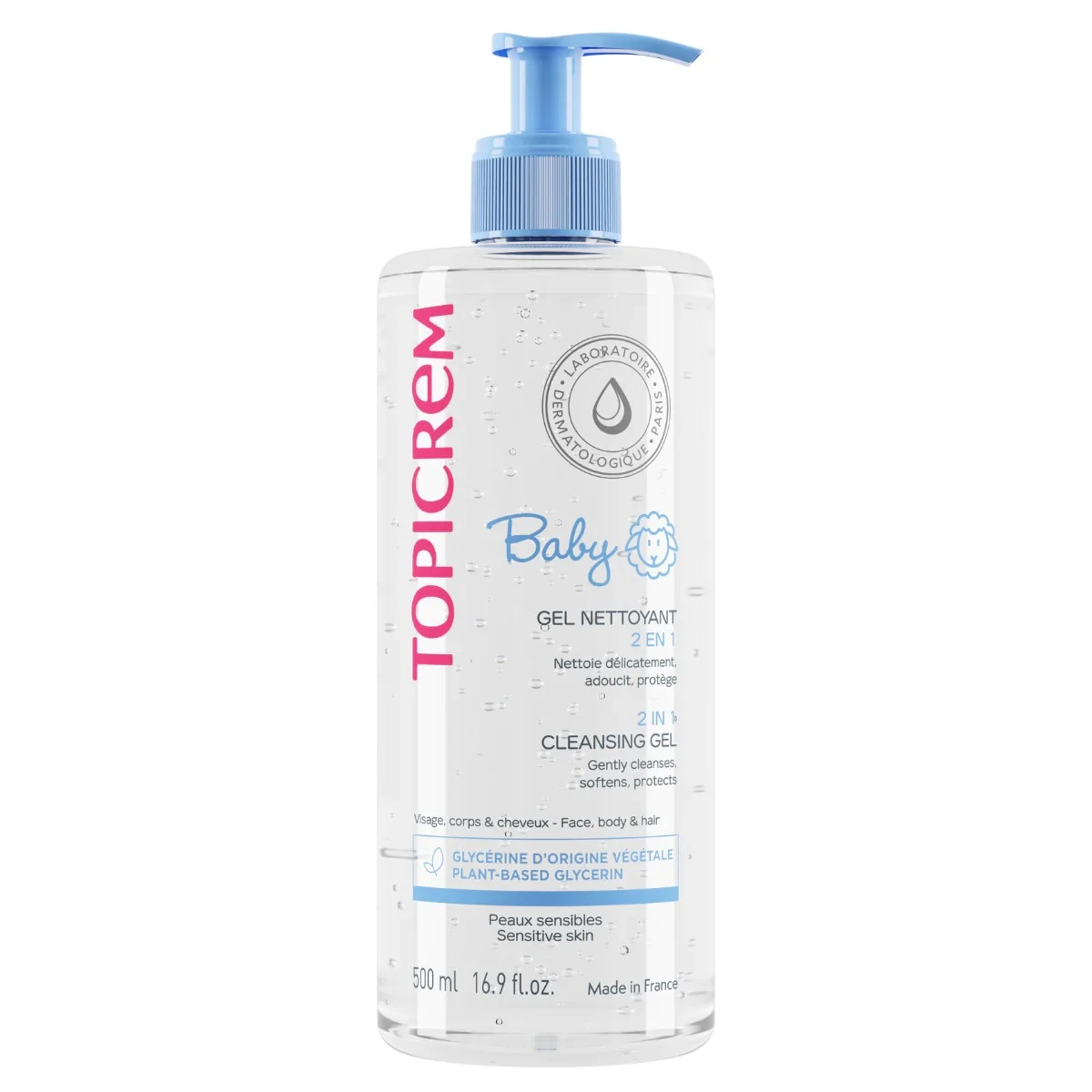 TOPICREM Baby 2-in-1 Cleansing Gel 500ml – Hair & Body Wash price in Bangladesh | Buy original Glanis Life Care