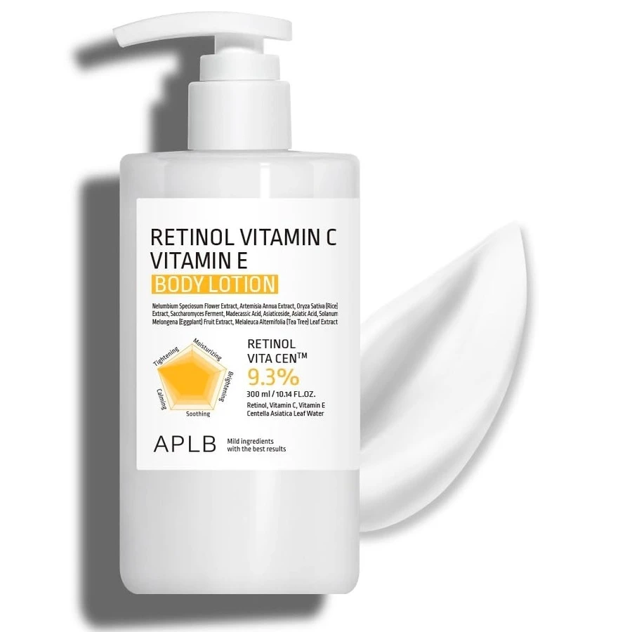 APLB Retinol Vitamin C Vitamin E Body Lotion 300ml price in Bangladesh | Authentic Product by Shundorjo