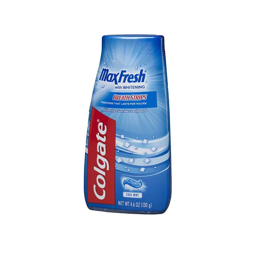 Colgate Max Fresh Whitening Breath Strips Liquid Toothpaste 130gm price in Bangladesh | Authentic Product by Shundorjo
