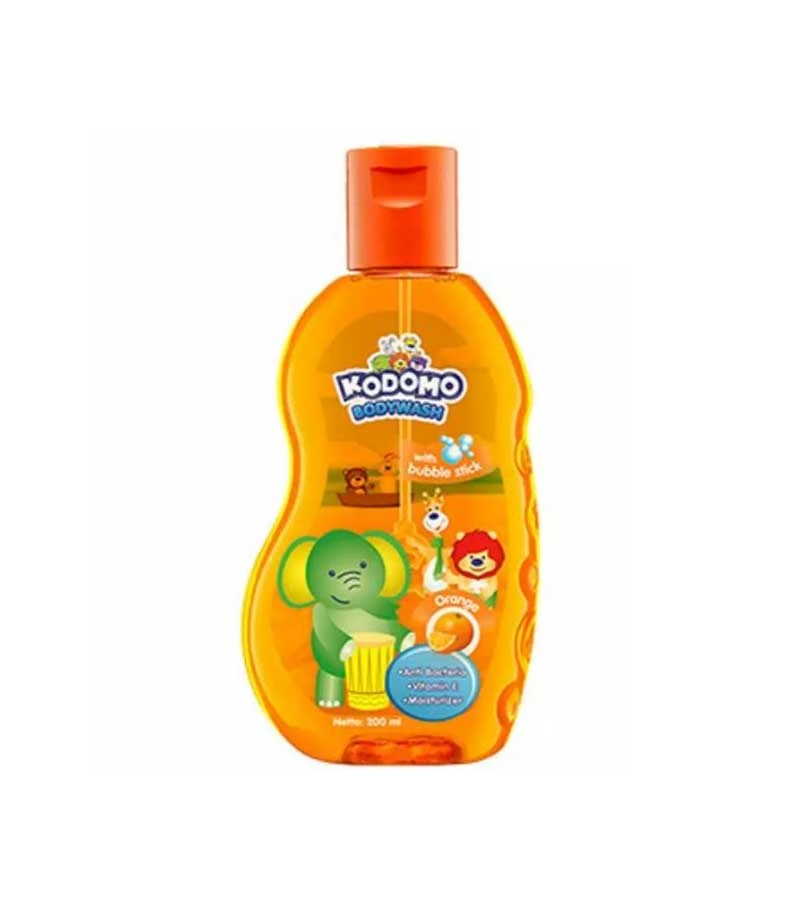 Kodomo Baby Bodywash Orange Splash with Bubble Stick 200ml price in Bangladesh | Authentic Product by Shundorjo