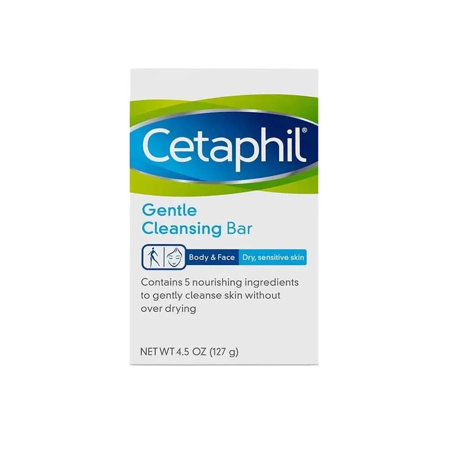 Cetaphil Gentle Cleansing Bar For Dry Sensitive Skin 127gm price in Bangladesh | Authentic Product by Shundorjo