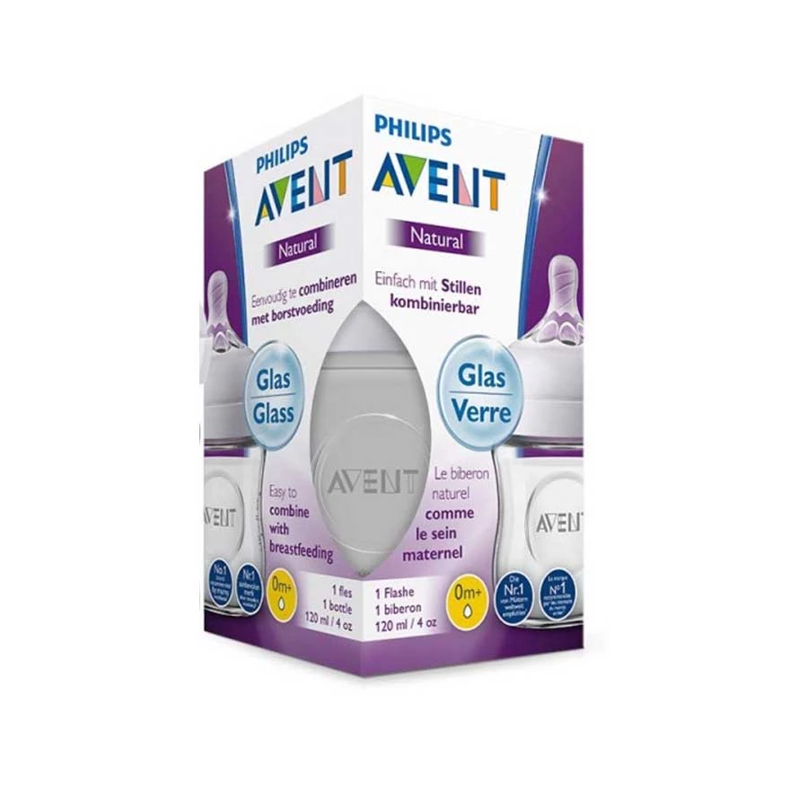 Philips Avent Natural Glass Feeder From 0+ Months 120ml price in Bangladesh | Authentic Product by Shundorjo