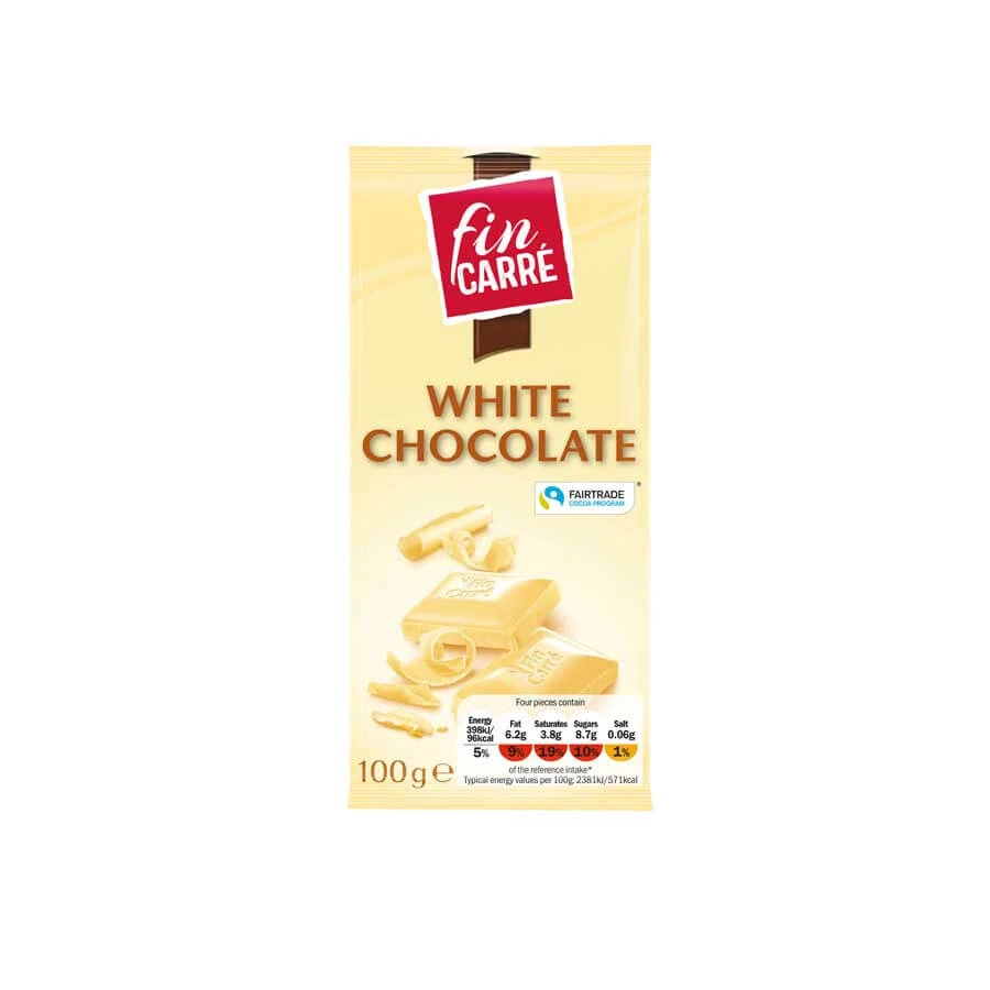 Lidl Fin Carre White Chocolate Bar 100gm price in Bangladesh | Authentic Product by Shundorjo