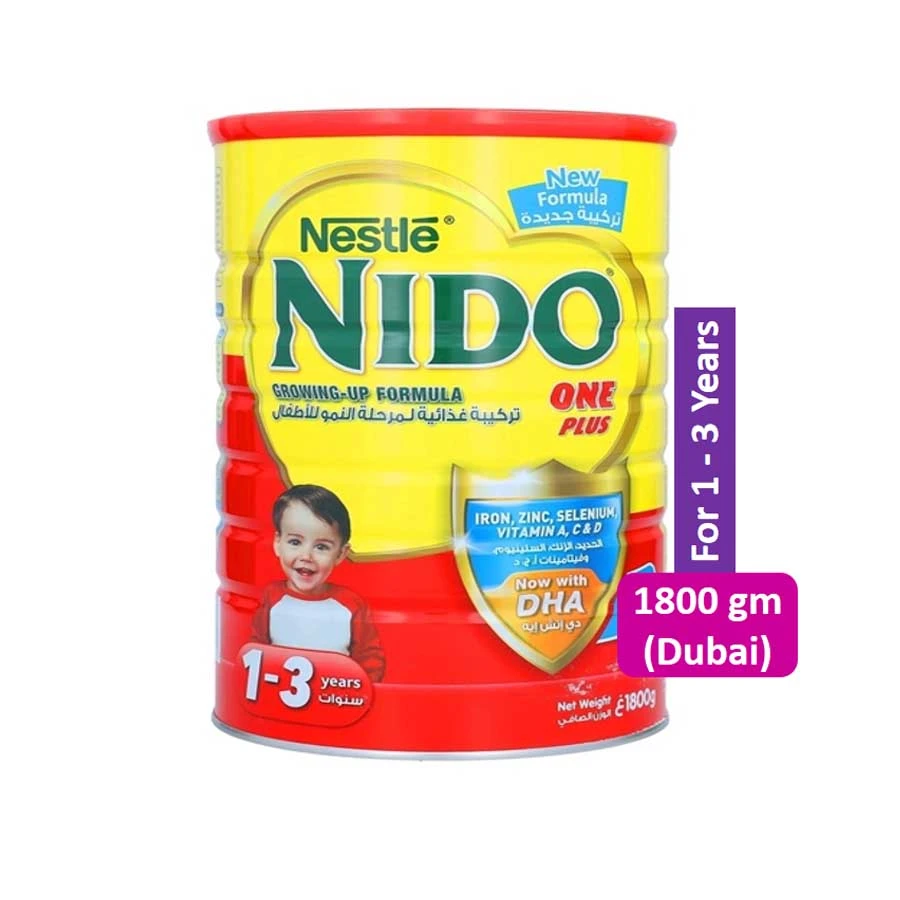 NIDO One Plus Growing Up Milk Powder 1 to 3 Years  1800gm price in Bangladesh | Authentic Product by Shundorjo