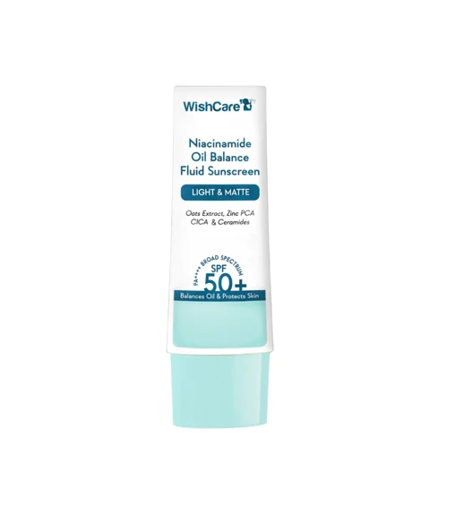 WishCare Niacinamide Oil Balance Fluid Sunscreen SPF 50 PA++++ 50g price in Bangladesh | Authentic Product by Shundorjo
